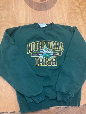 Champion Forest Green Sweatshirt with White Label